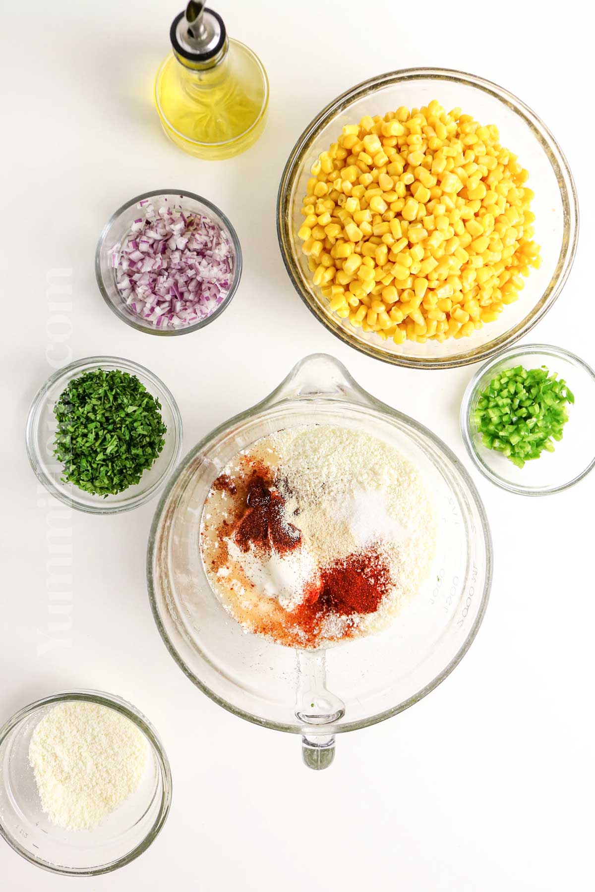 how to make Mexican Street Corn Dip