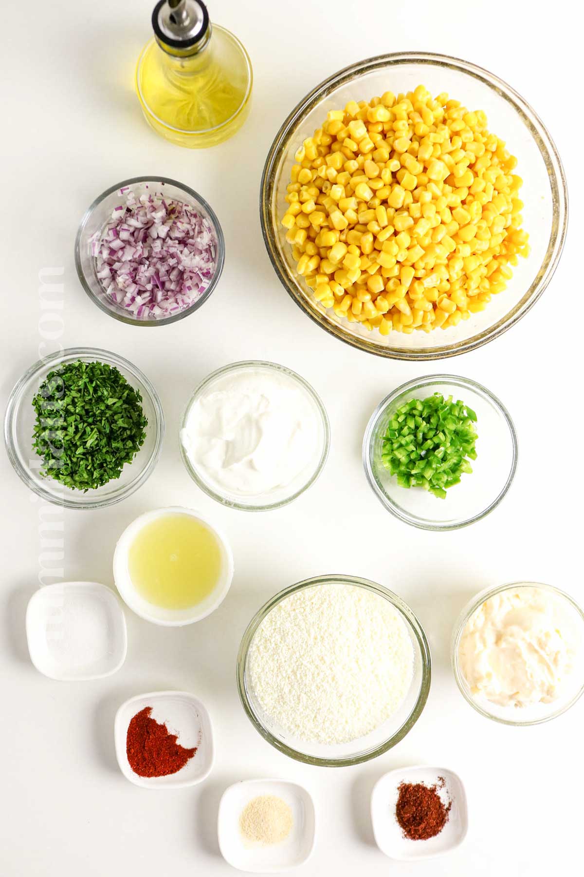 Mexican Street Corn Dip ingredients
