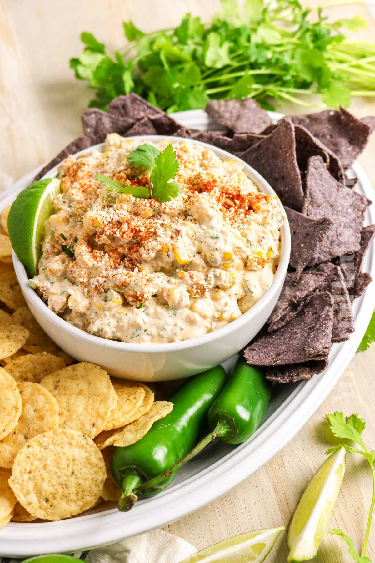 Mexican Street Corn Dip recipe