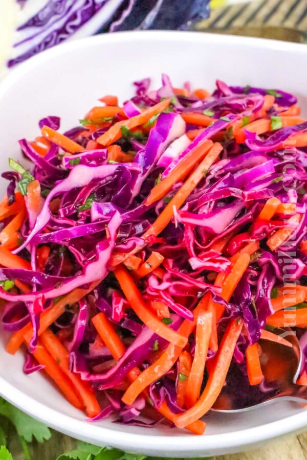 Red Cabbage Slaw