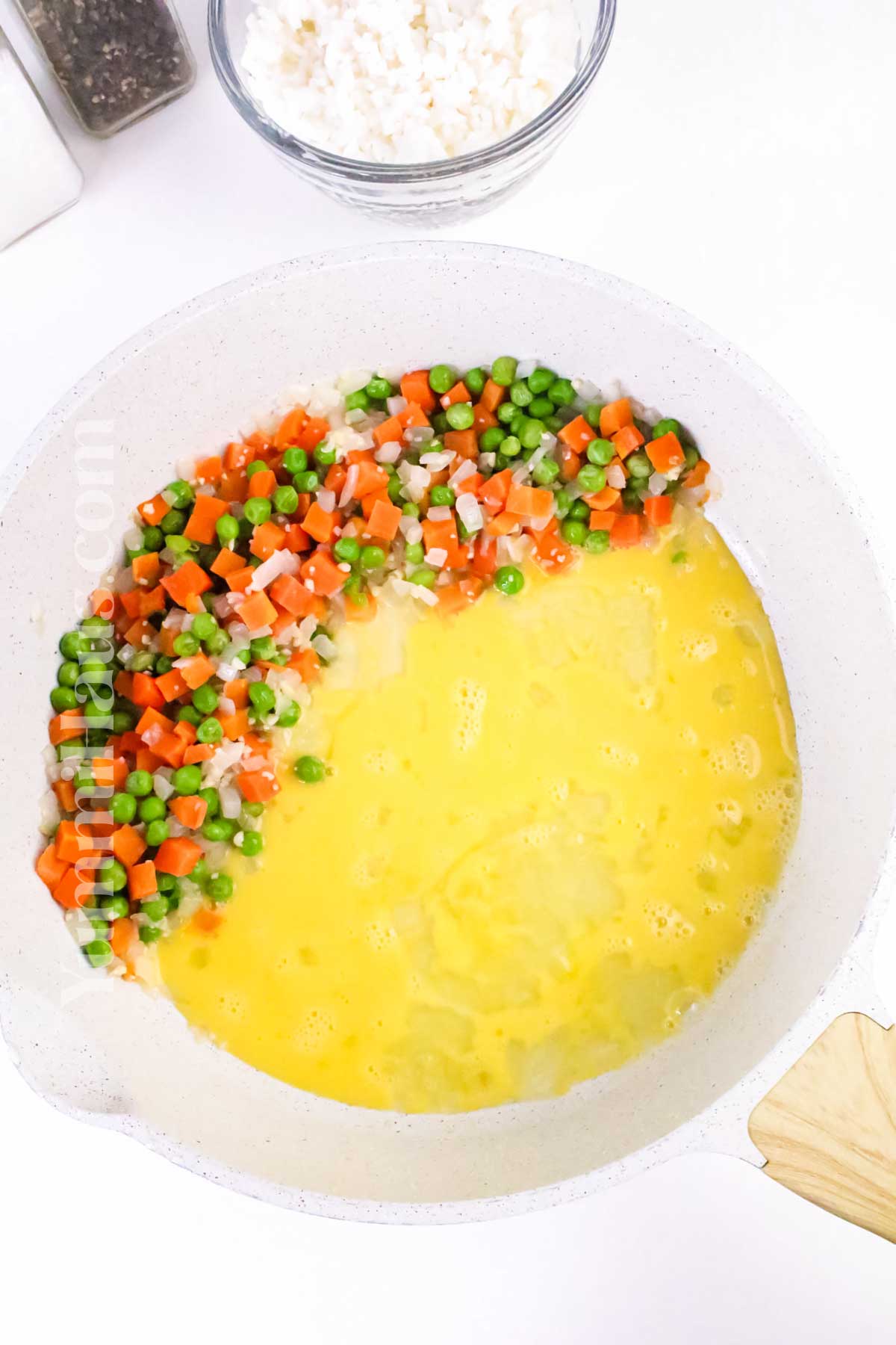 rice veggies and eggs
