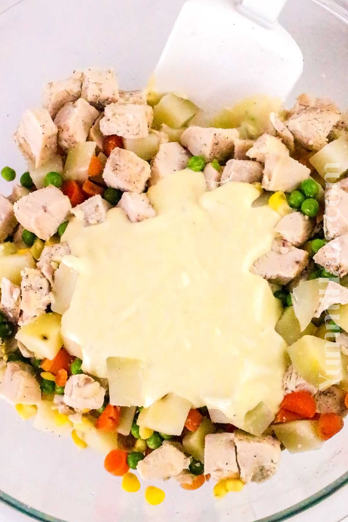 how to make Ensalada de Pollo