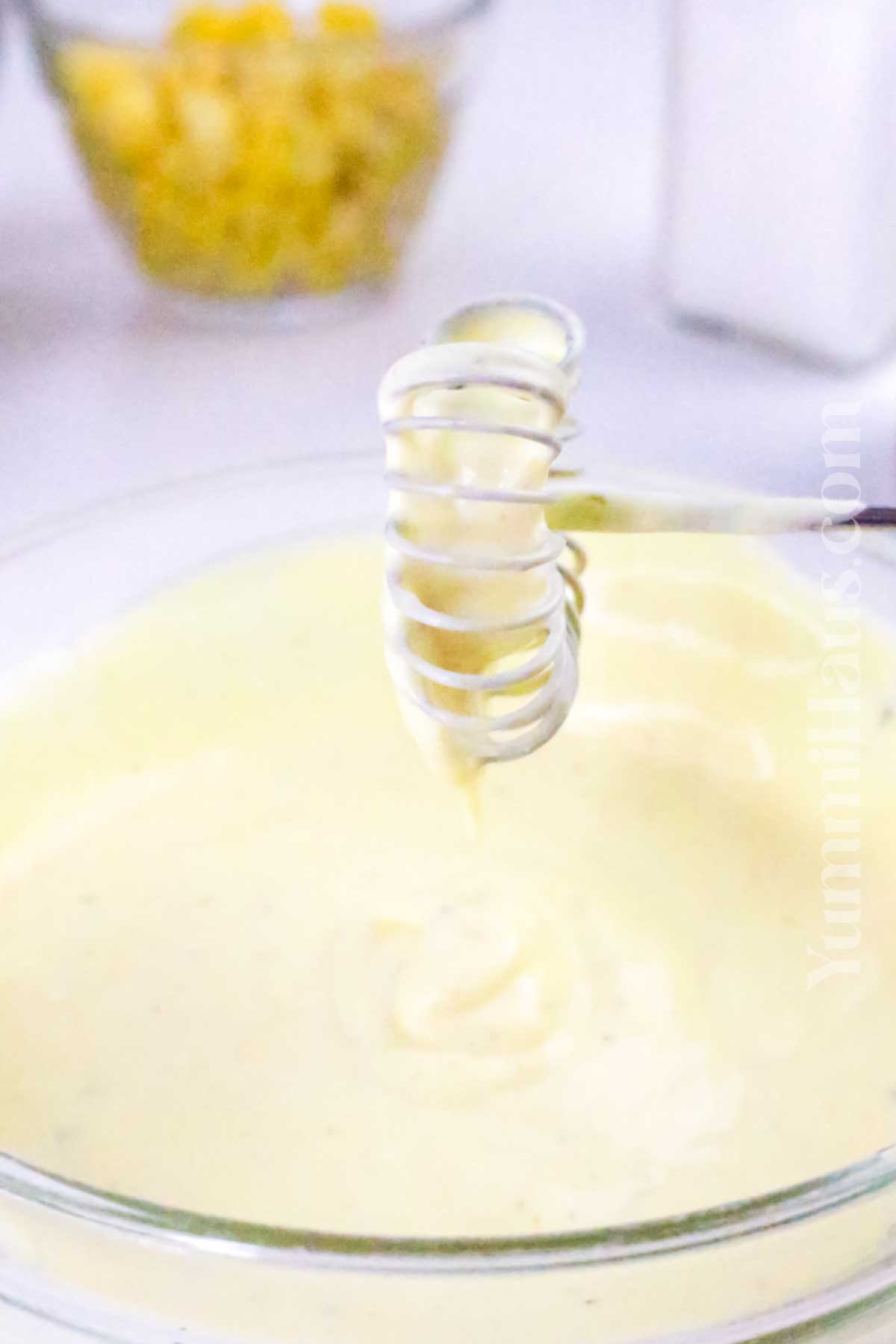 sauce for the salad