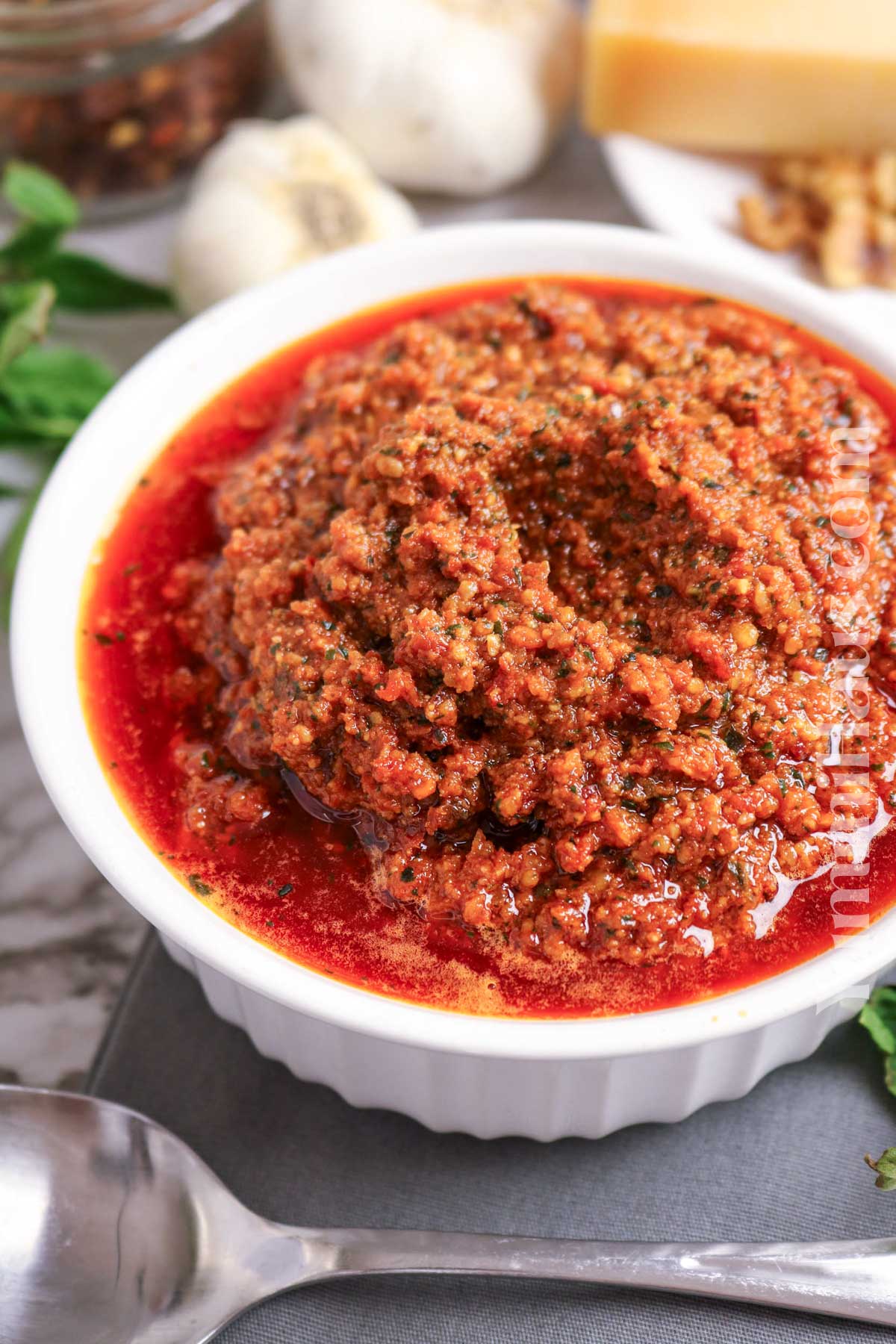 Pesto Rosso for pasta