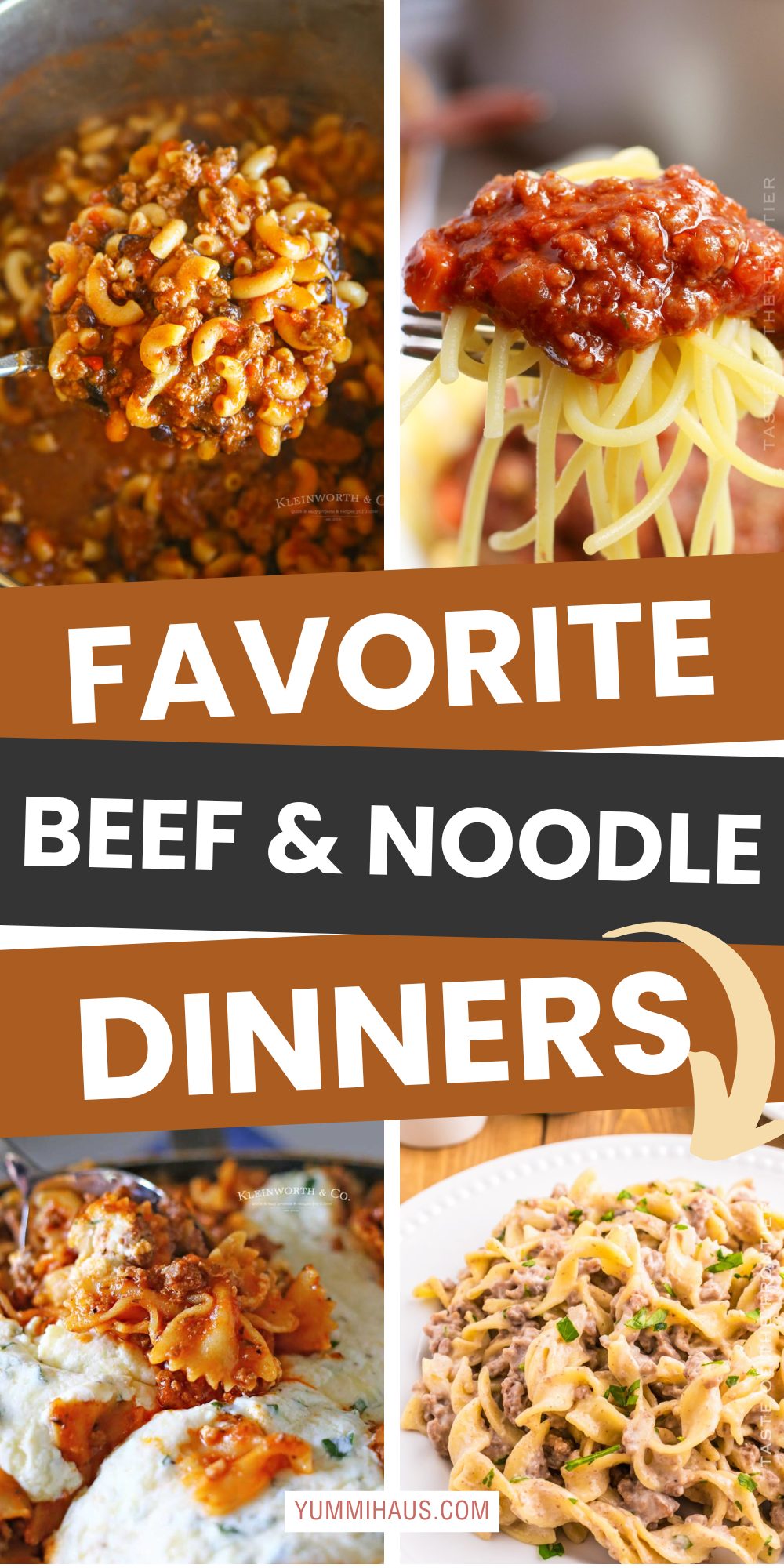 12 Ground Beef With Noodles or Pasta Dinner Recipes