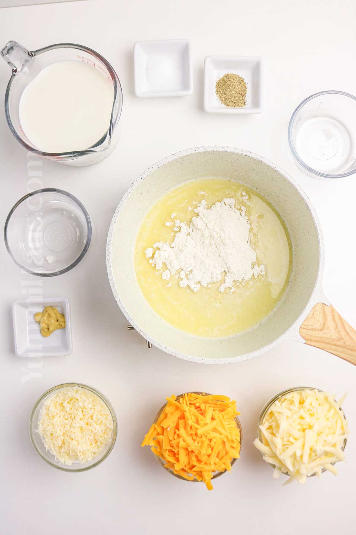 making the roux