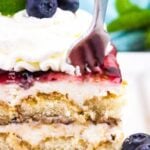 Blueberry Tiramisu