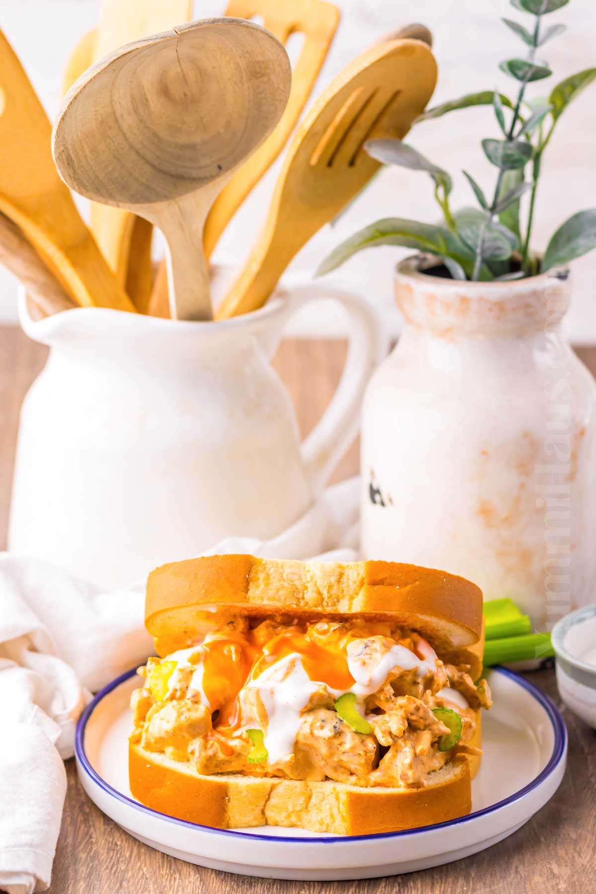 Buffalo Chicken Salad sandwich