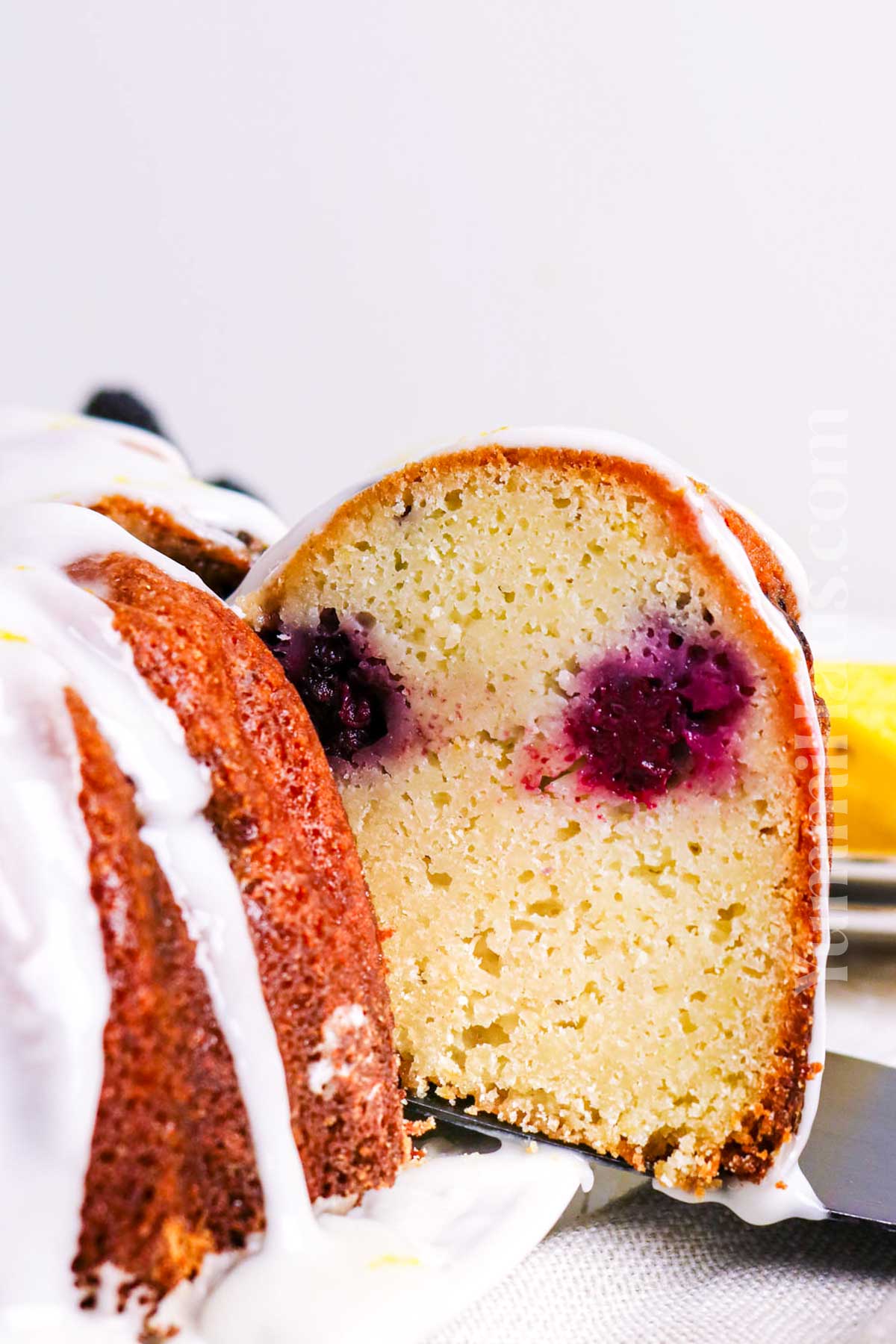 Lemon Blackberry Bundt Cake recipe