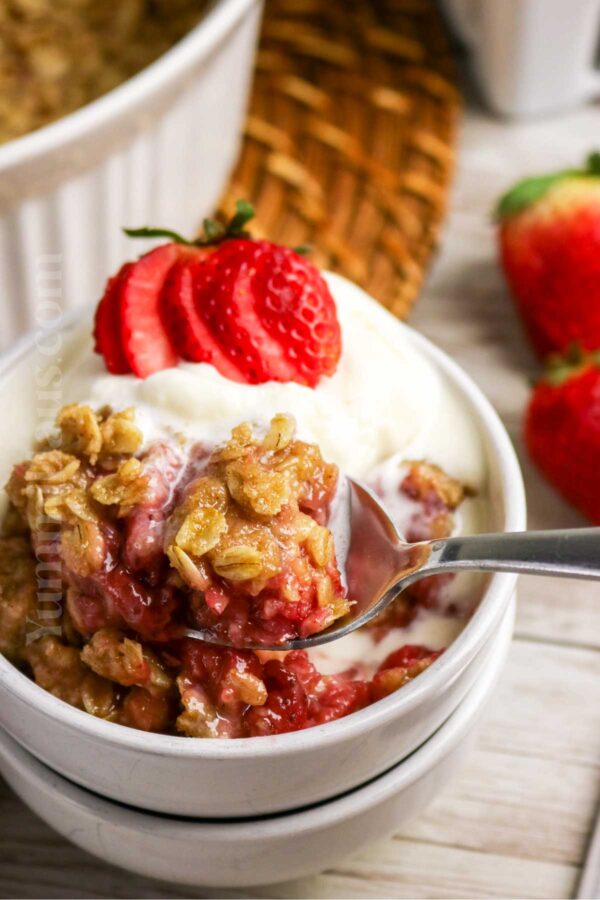 Strawberry Crumble