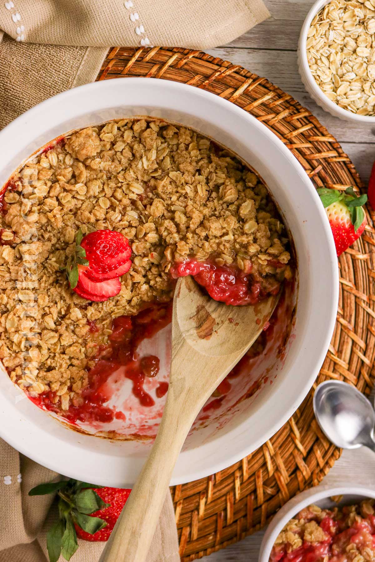 Strawberry Crumble recipe
