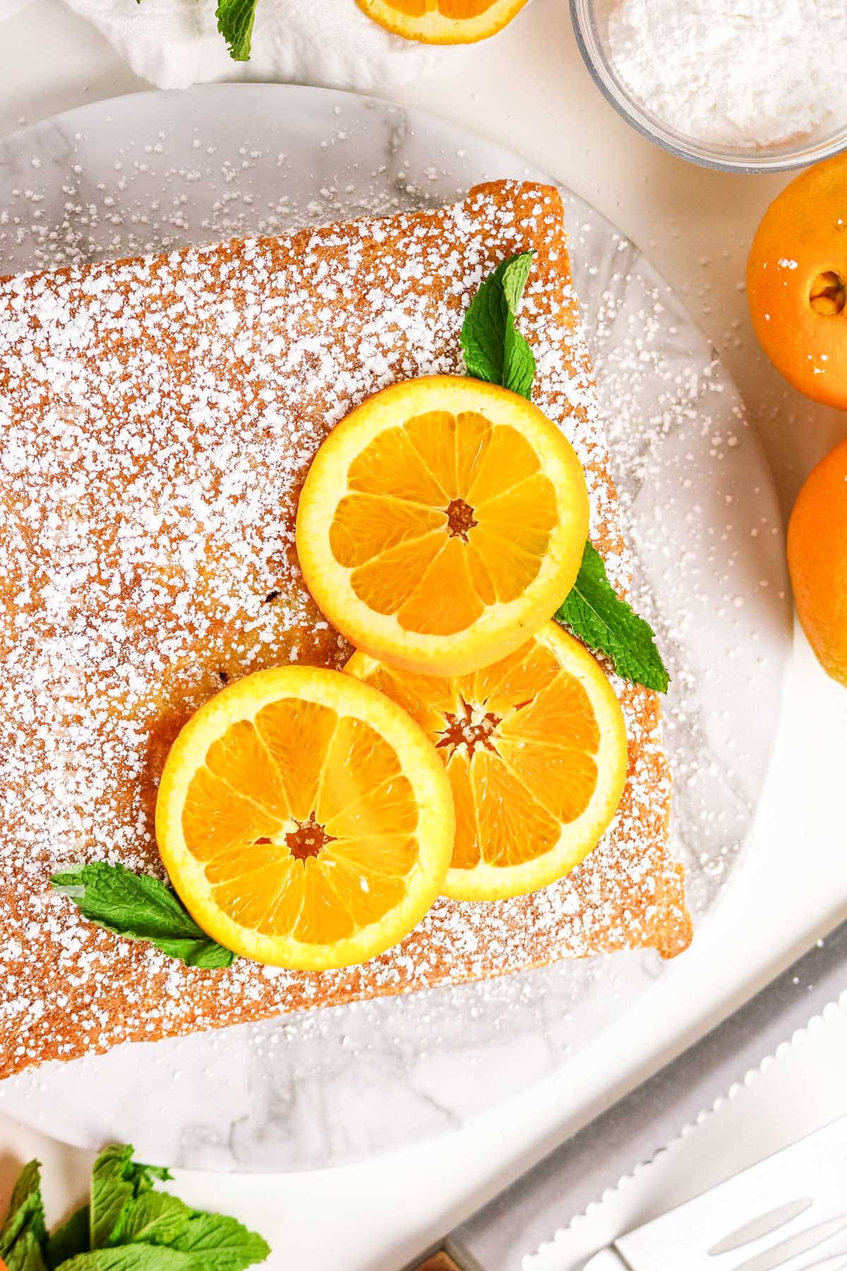 orange dessert