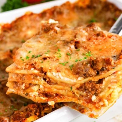 Easy Lasagna Recipe with Cottage Cheese