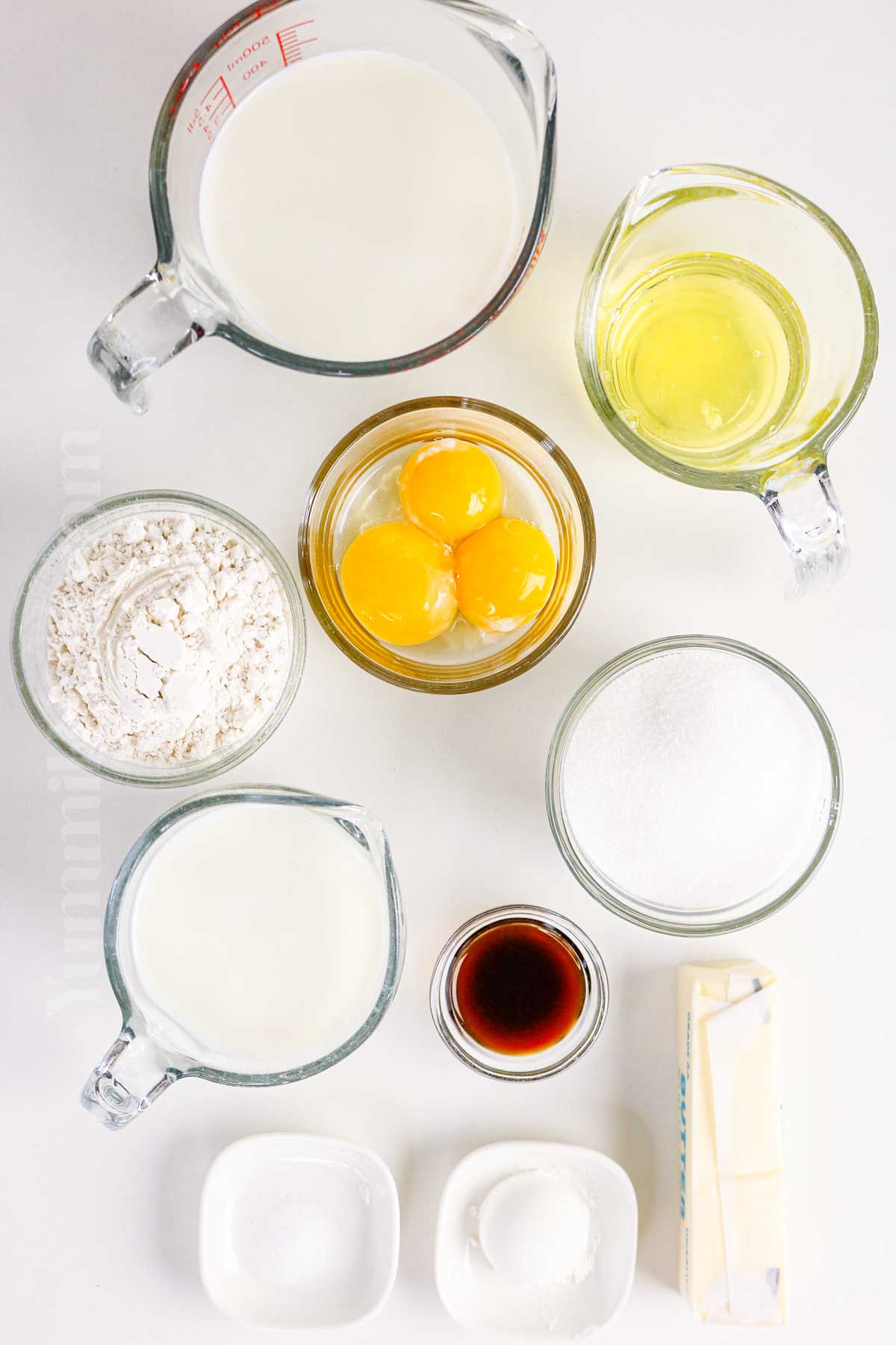 Pudding Cake ingredients