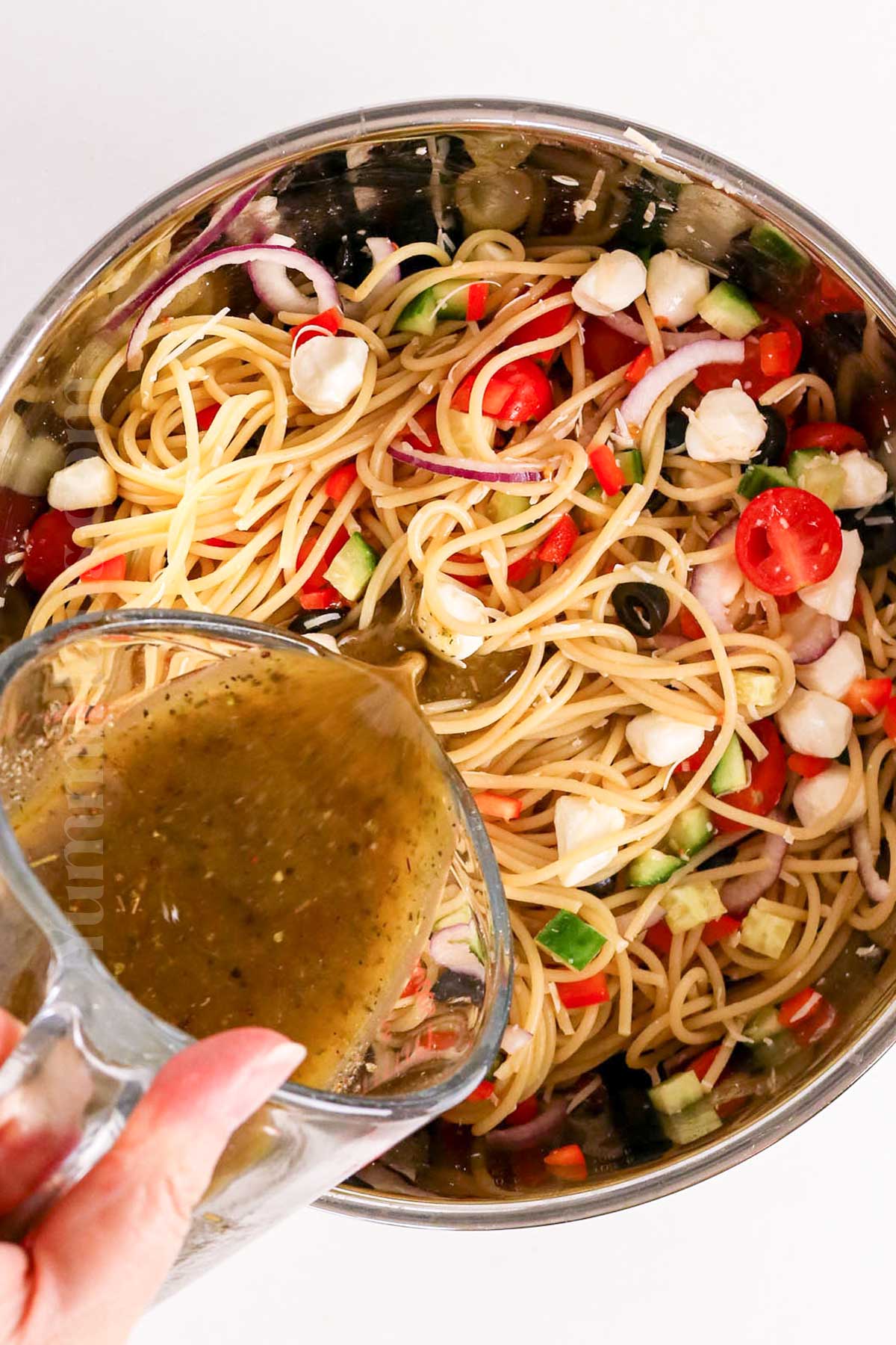 how to make Spaghetti Pasta Salad