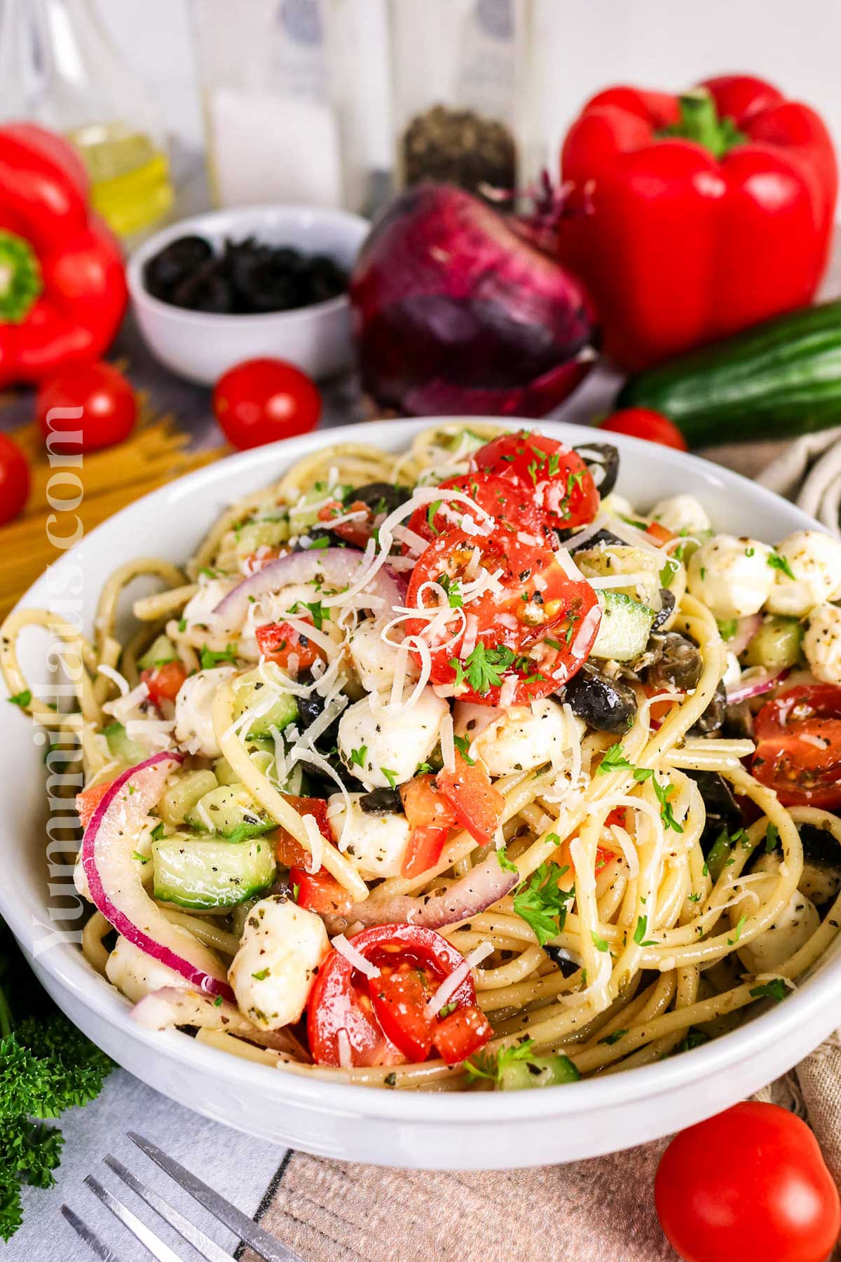 Spaghetti Pasta Salad recipe