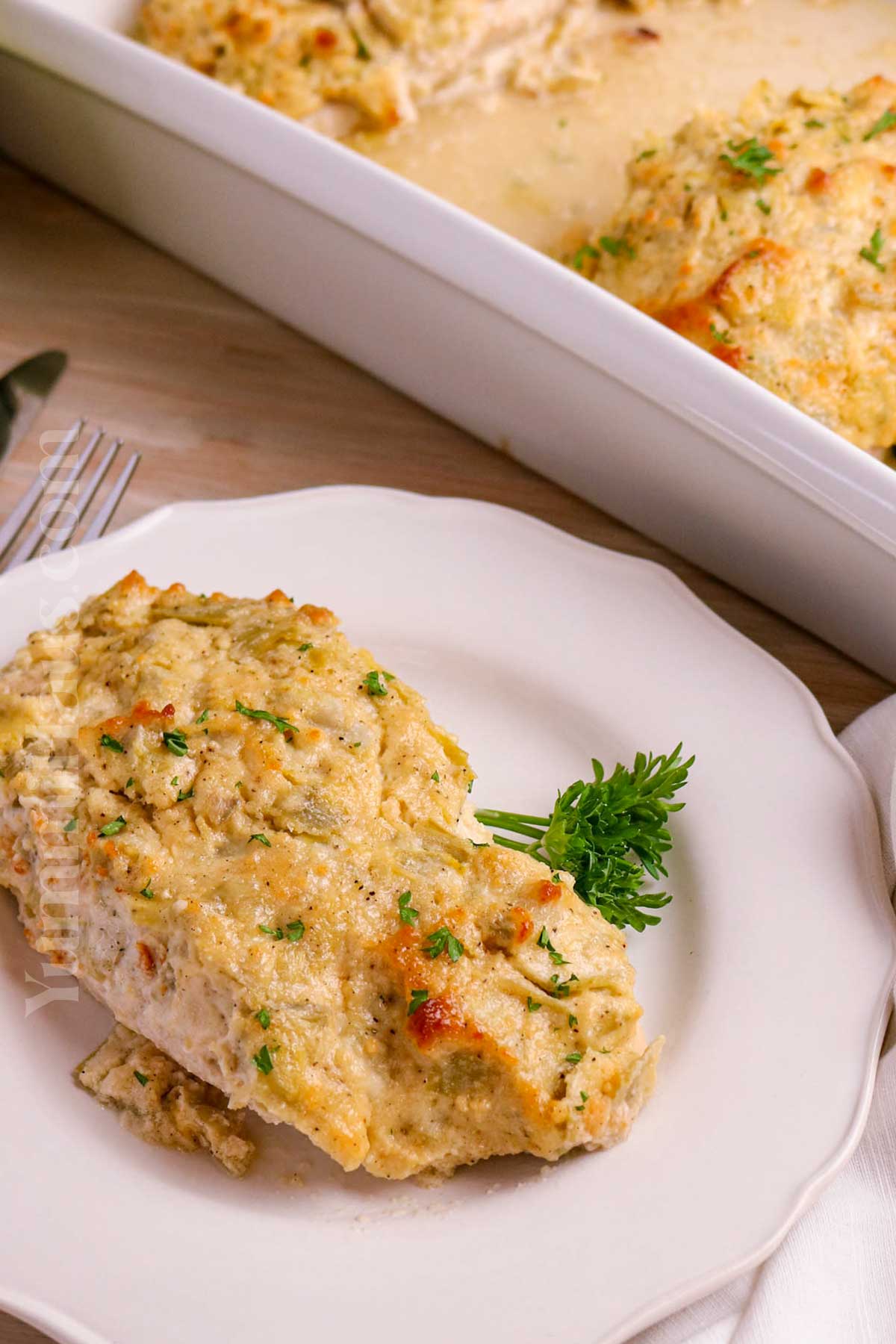 chicken bake dinner