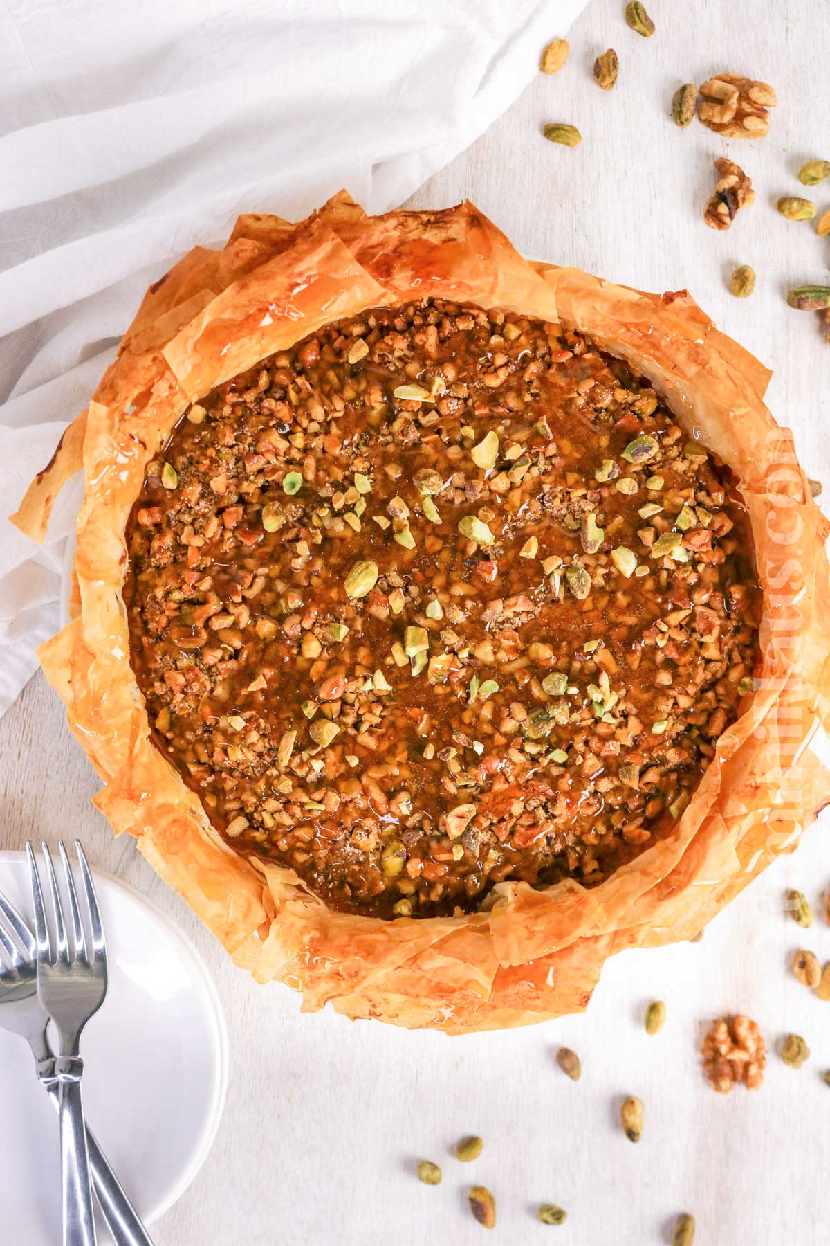 Baklava dessert
