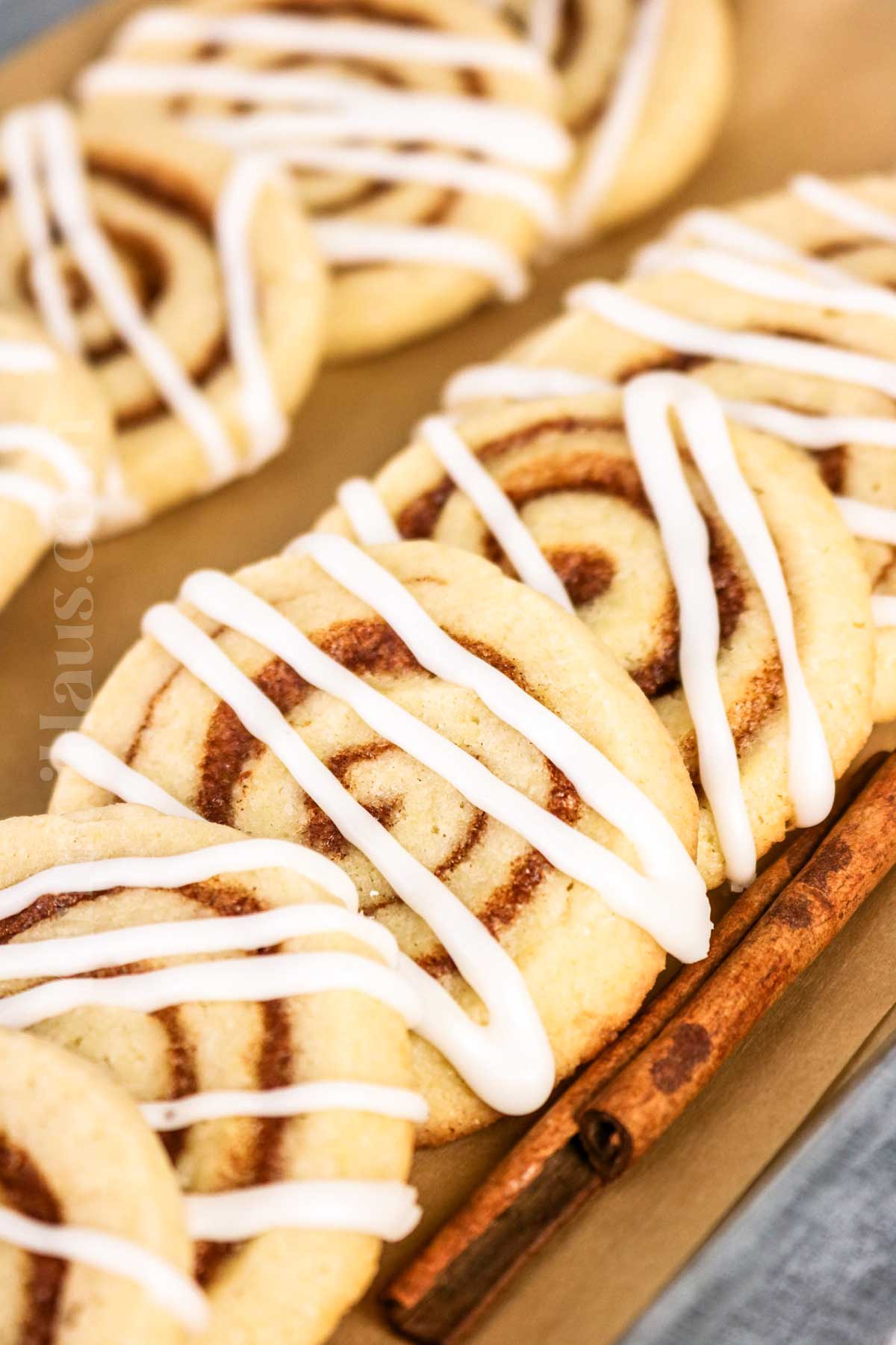 Cinnamon Roll Cookies recipe