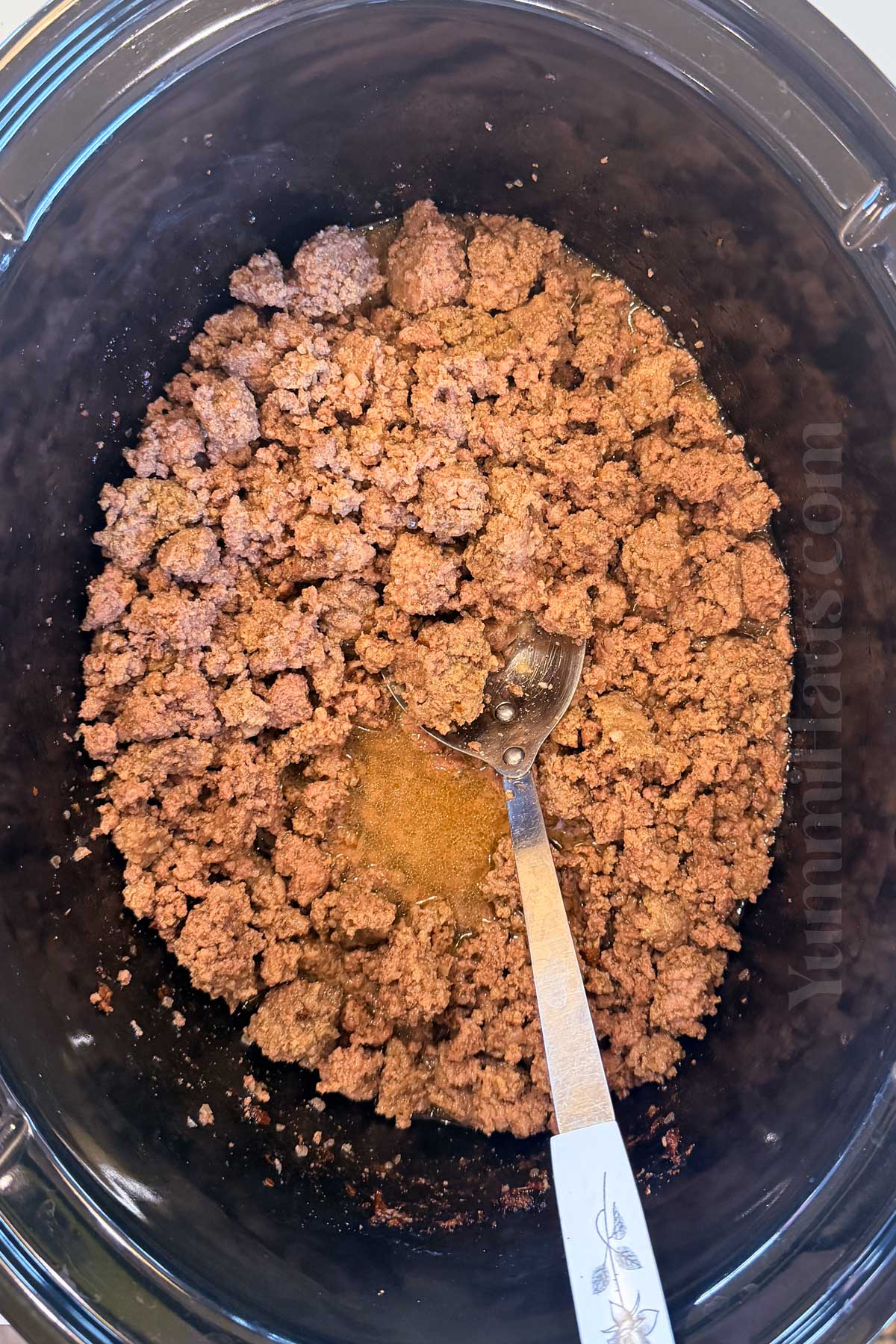 Crockpot ground beef