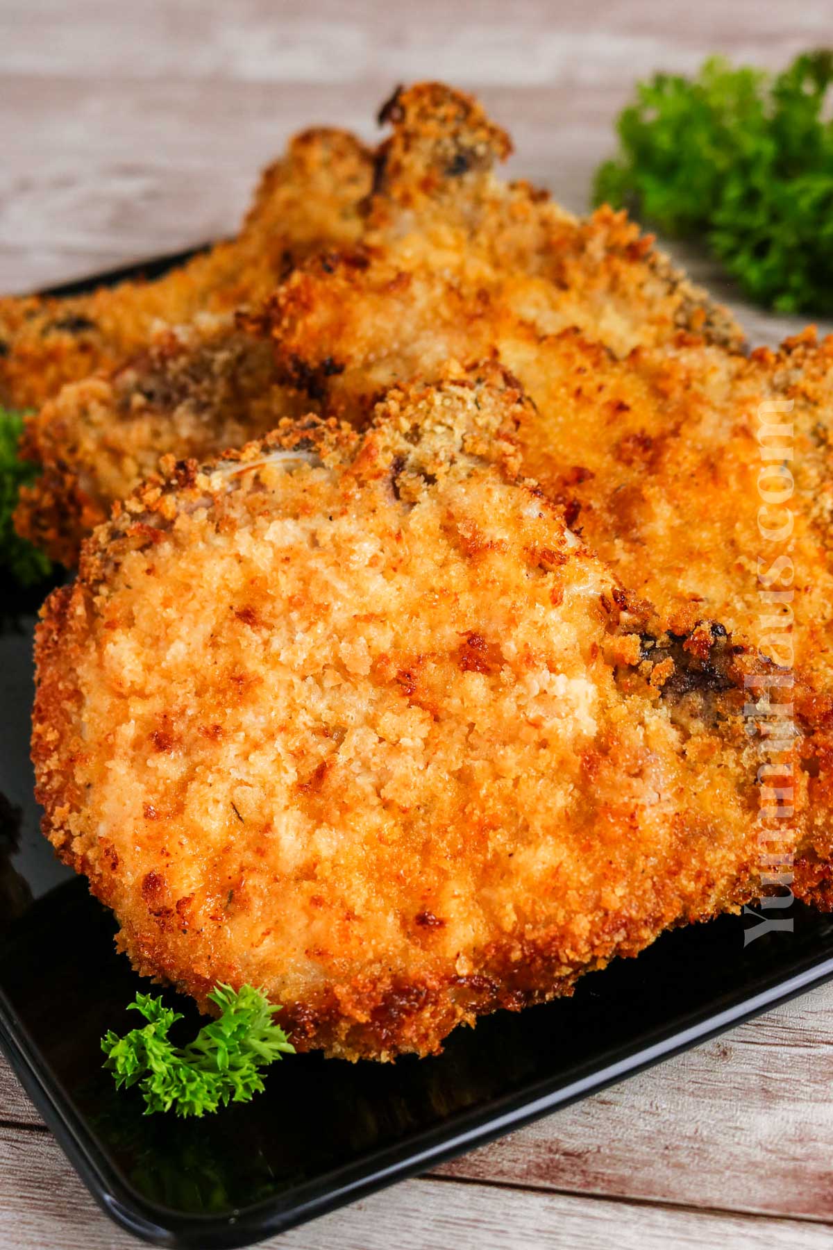 Air Fryer Fried Pork Chops recipe