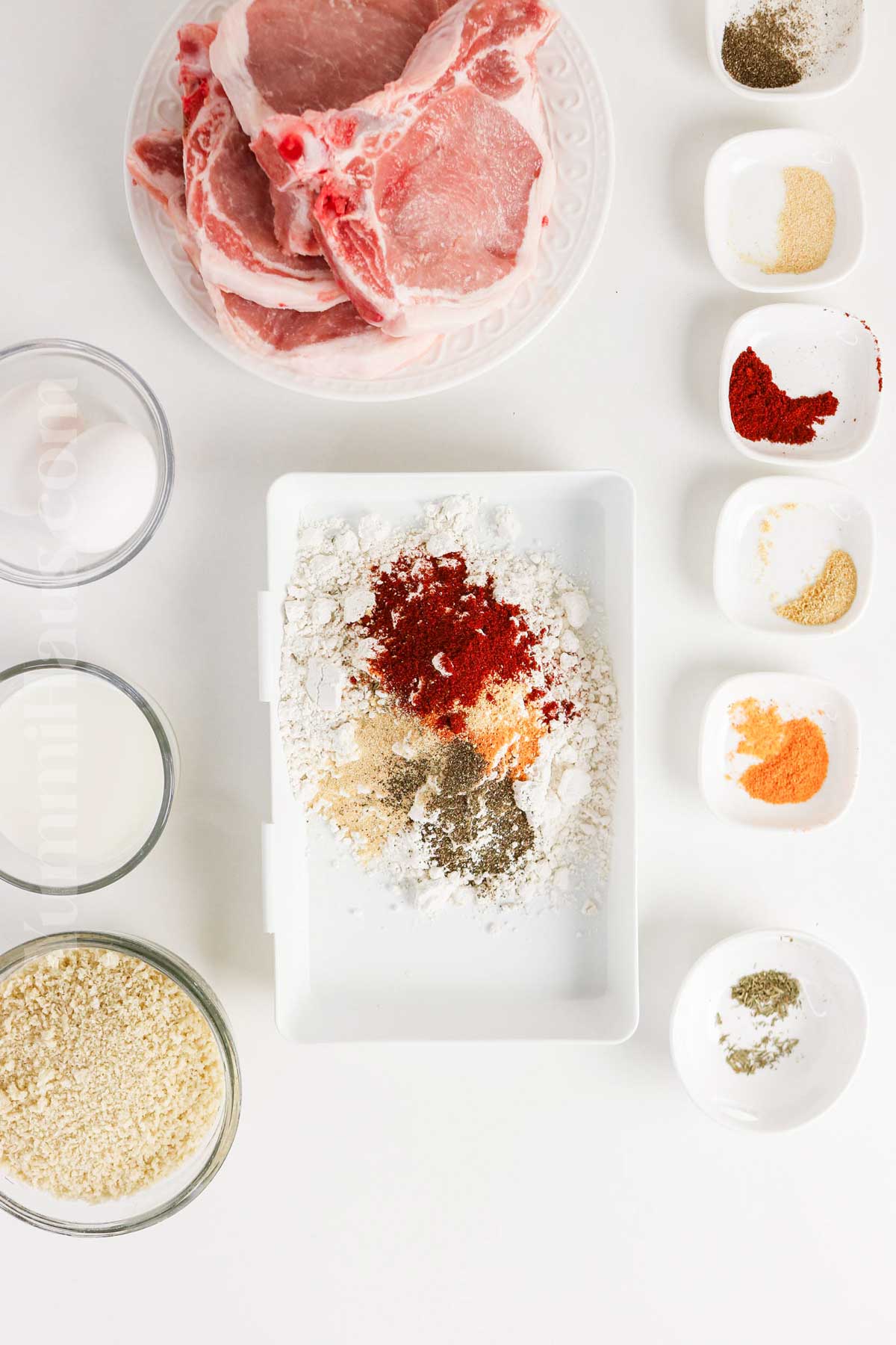 combining the seasonings