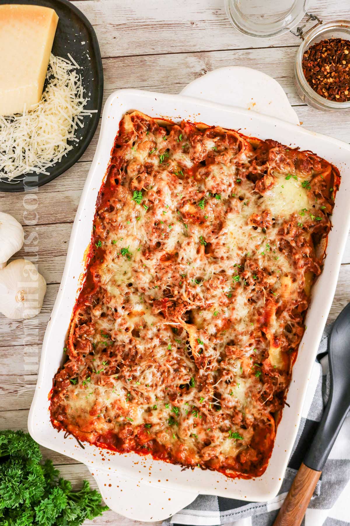 baked pasta dinner