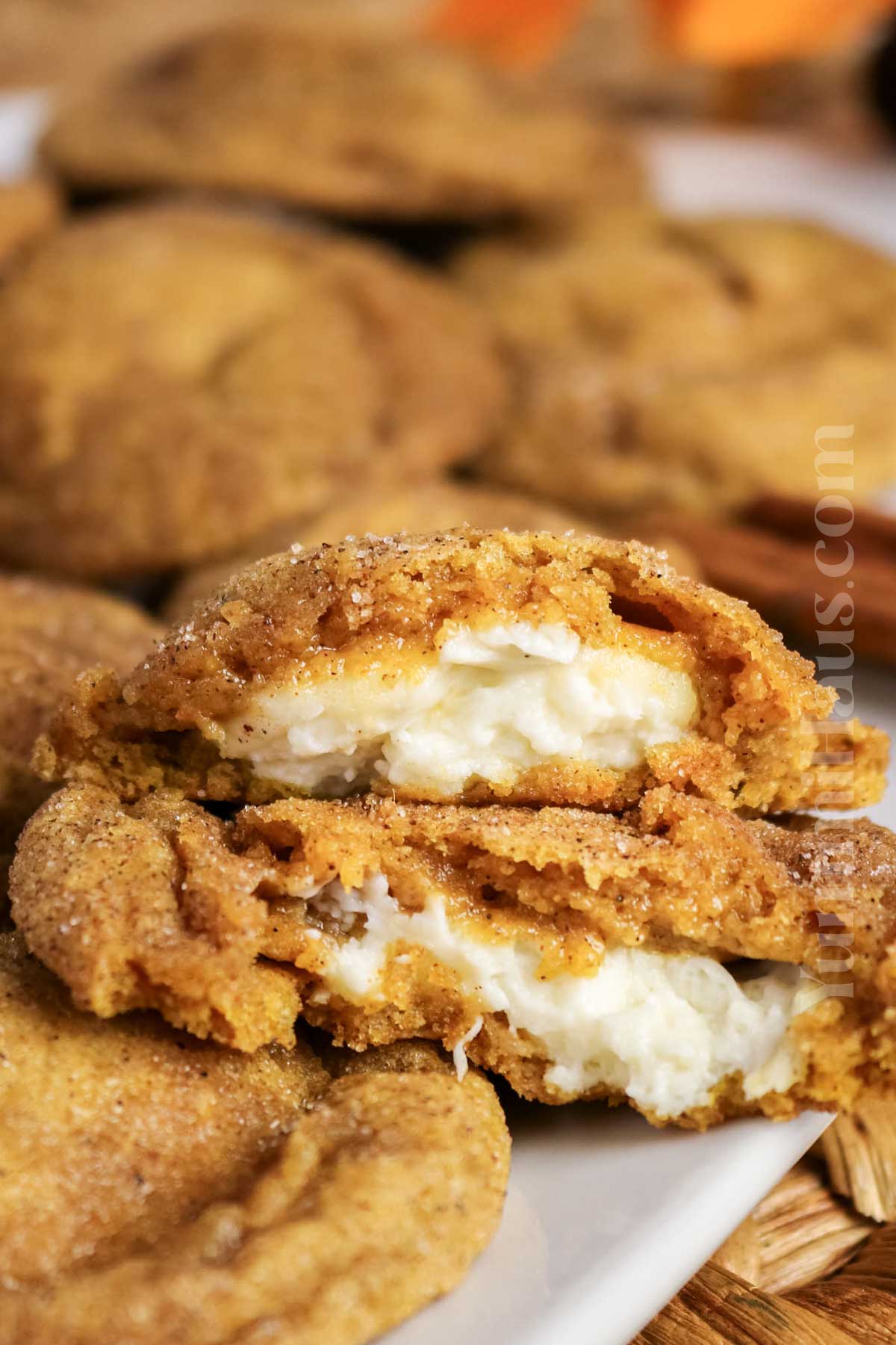 Pumpkin Cheesecake Cookies