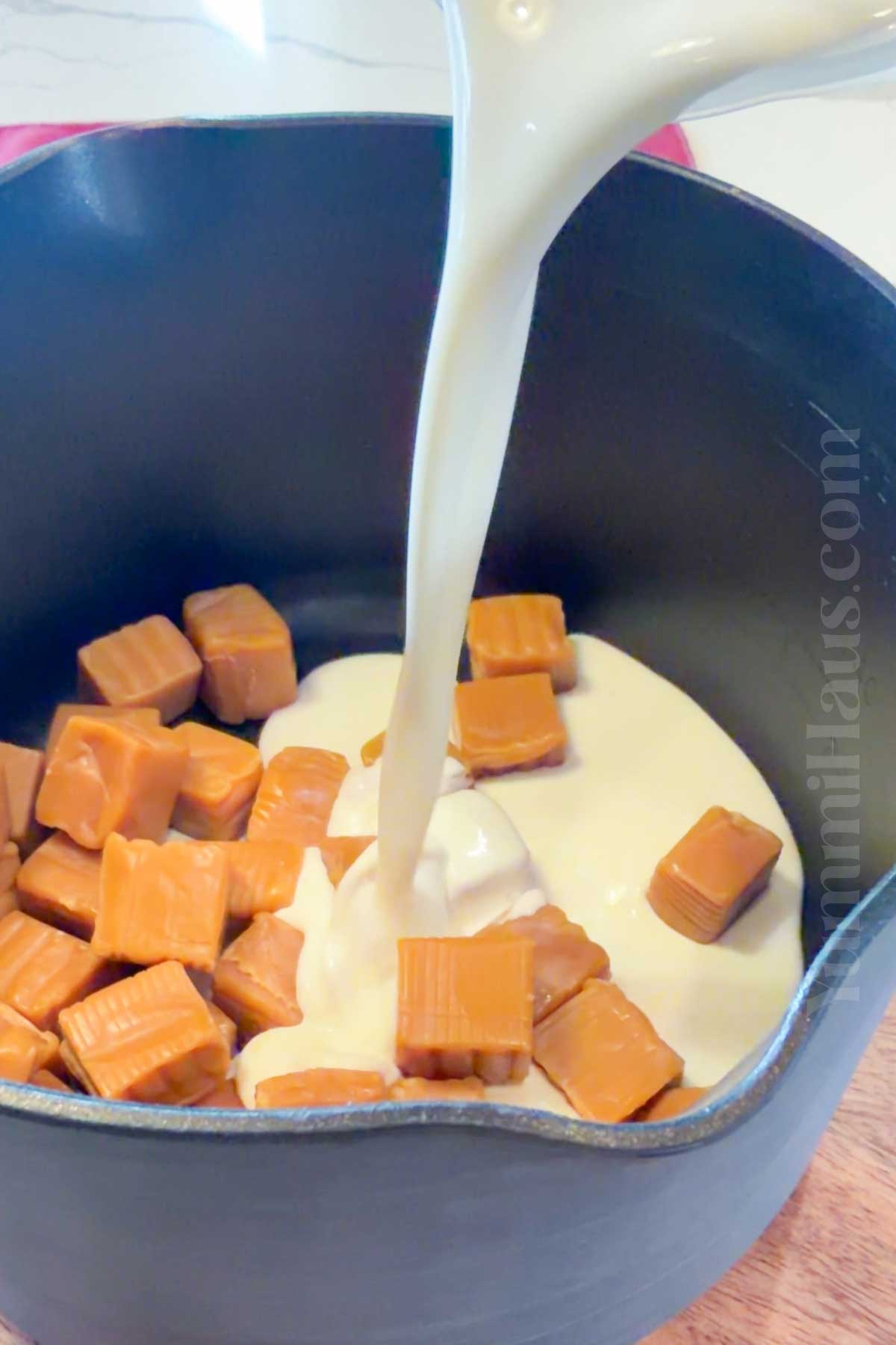 Caramel Sauce ingredients
