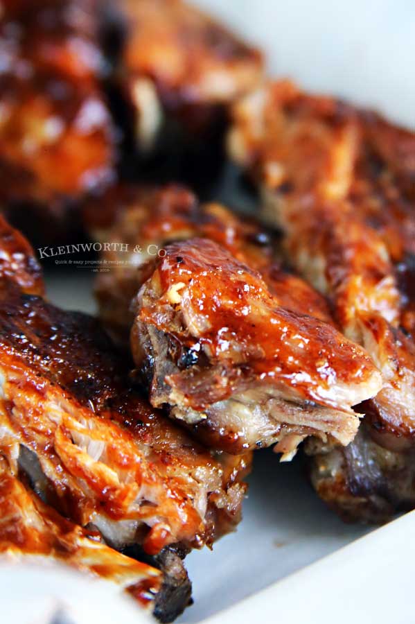 summer recipe Baby Back Ribs