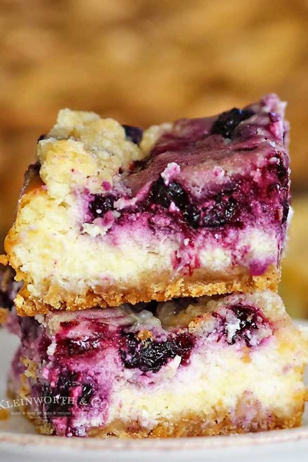 Blueberry Cheesecake Bars recipe
