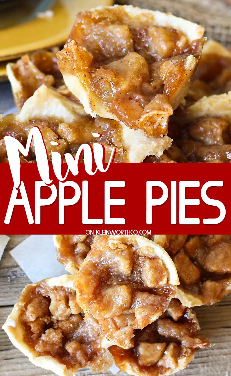 Mini French Apple Pies