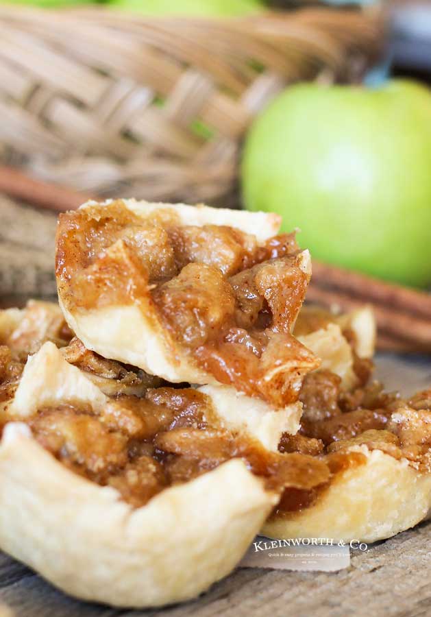 easy mini apple pies - Mini French Apple Pies