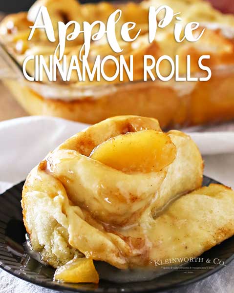 Apple Pie Cinnamon Rolls