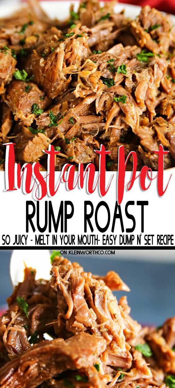Instant Pot Rump Roast