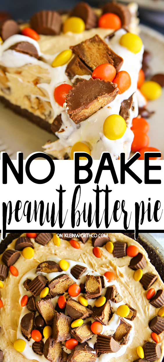 No-Bake Peanut Butter Pie