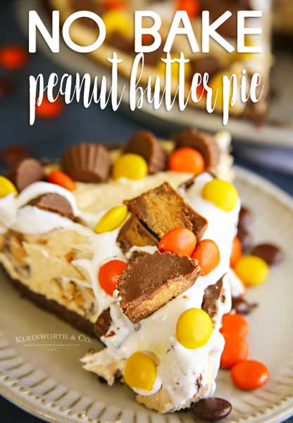 No-Bake Peanut Butter Pie