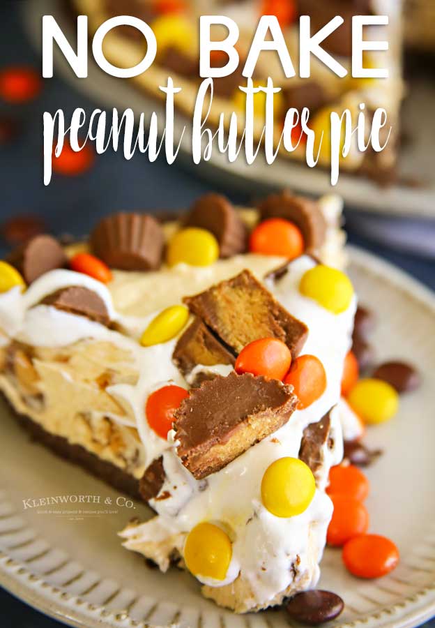 No-Bake Peanut Butter Pie