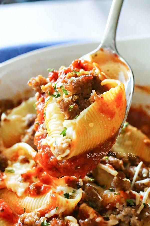 Stuffed Shells recipe