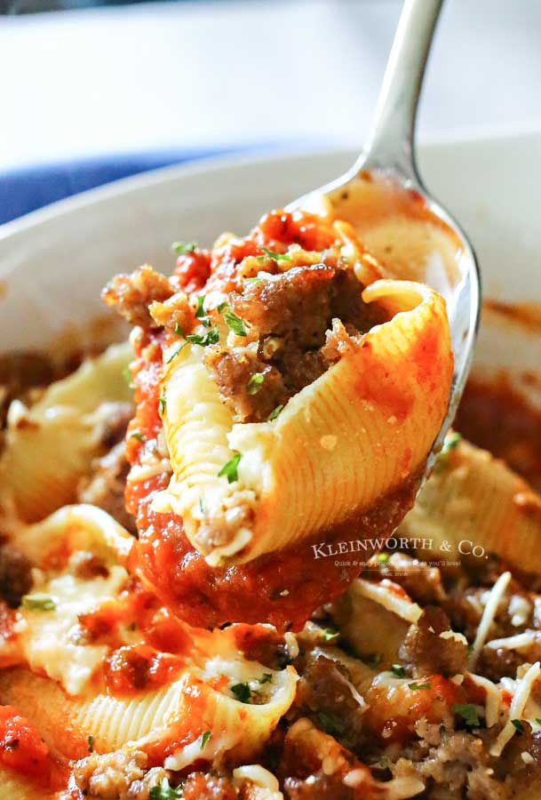 Stuffed Shells - Taste of the Frontier